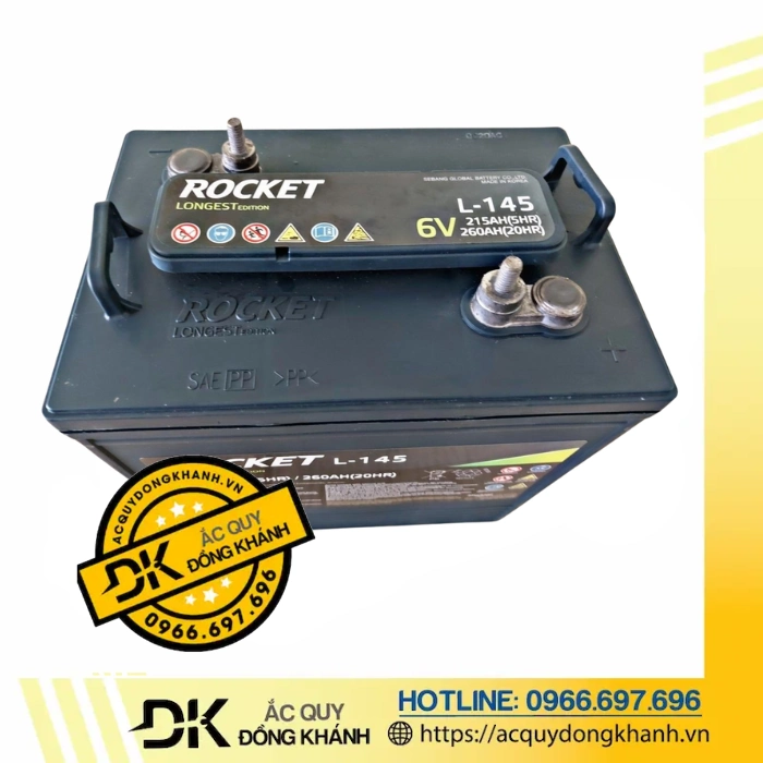 Ắc Quy ROCKET L 145 6V 260AH