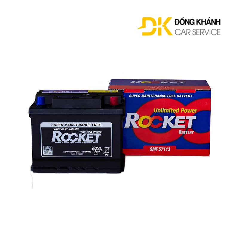Ắc quy ROCKET SMF 57113 12V - 71AH