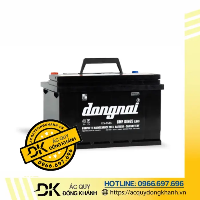 Các dòng xe tương thích với ắc quy Đồng Nai CMF DIN65 12V 65Ah