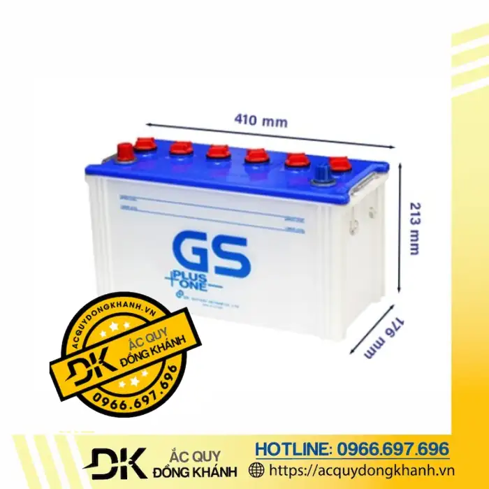 Một số ưu điểm nổi bật của bình ắc quy GS 12v 100Ah N100