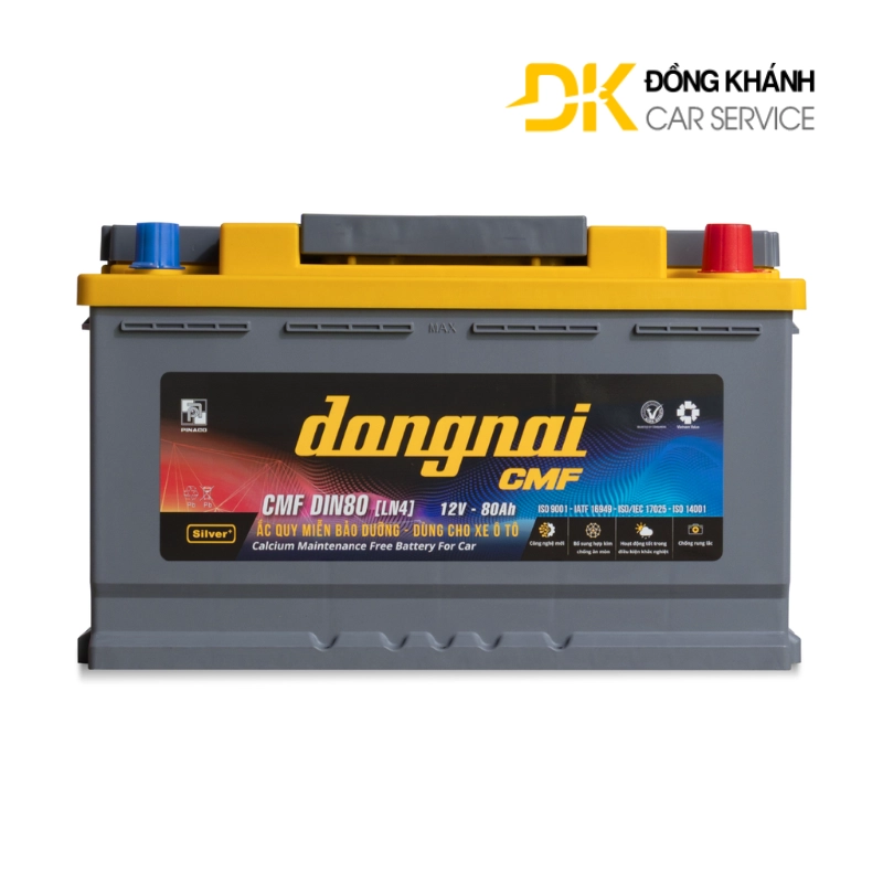 Ắc Quy Đồng Nai CMF Din80 12V - 80AH