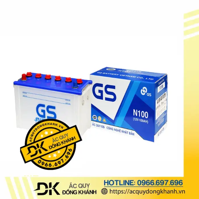 Ắc quy GS 12V 100Ah N100 là gì
