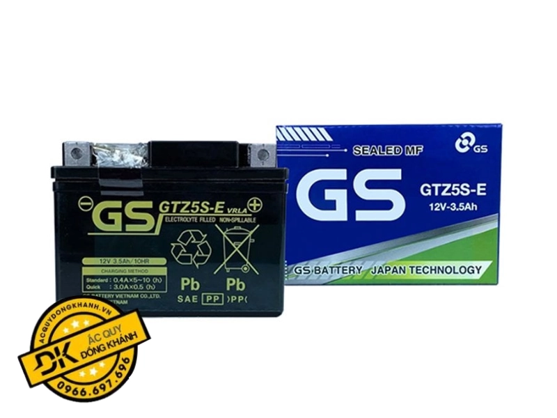bình ắc quy gs cho xe airblade