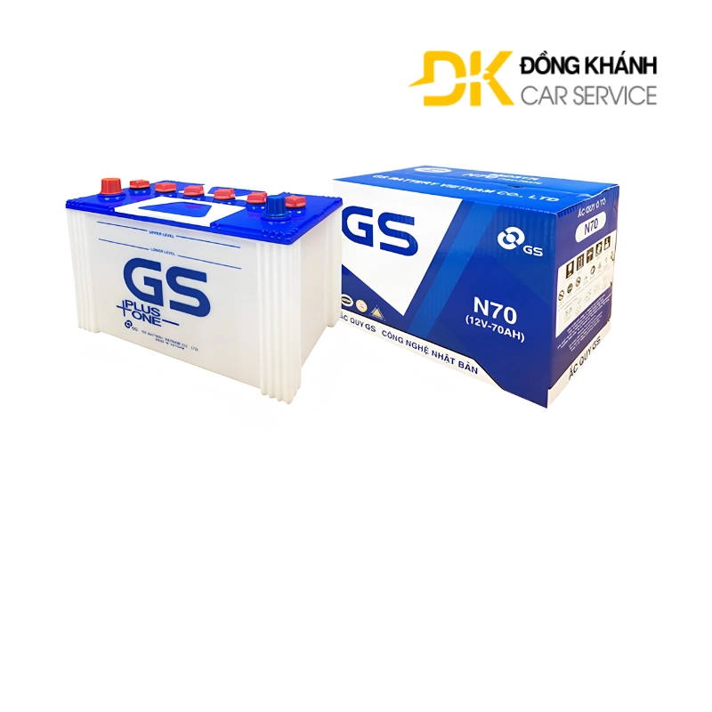Ắc Quy GS N70 12V - 70Ah