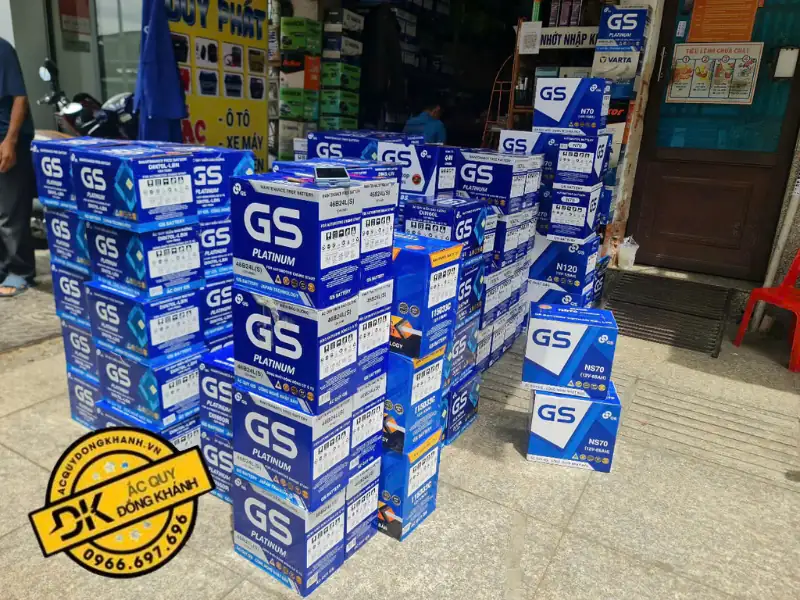 Ưu điểm vượt trội của bình ắc quy GS MF GS11531C 12V 100Ah