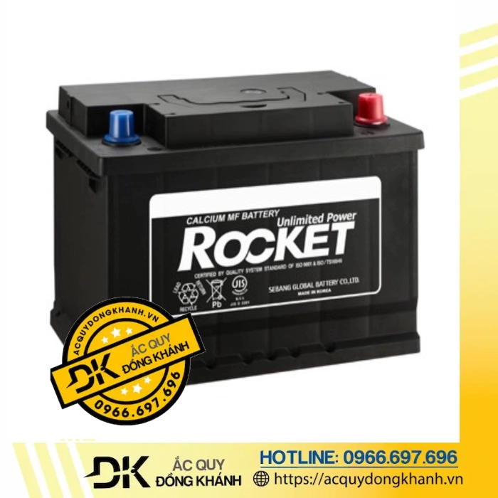 Ắc Quy ROCKET 12V 75AH SMF NX110-5Z 