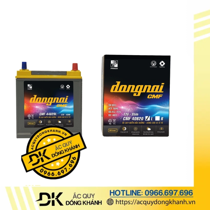 Ắc Quy Đồng Nai CMF 40B20L 12V - 35AH Ắc Quy Đồng Nai CMF 40B20L 12V - 35AH