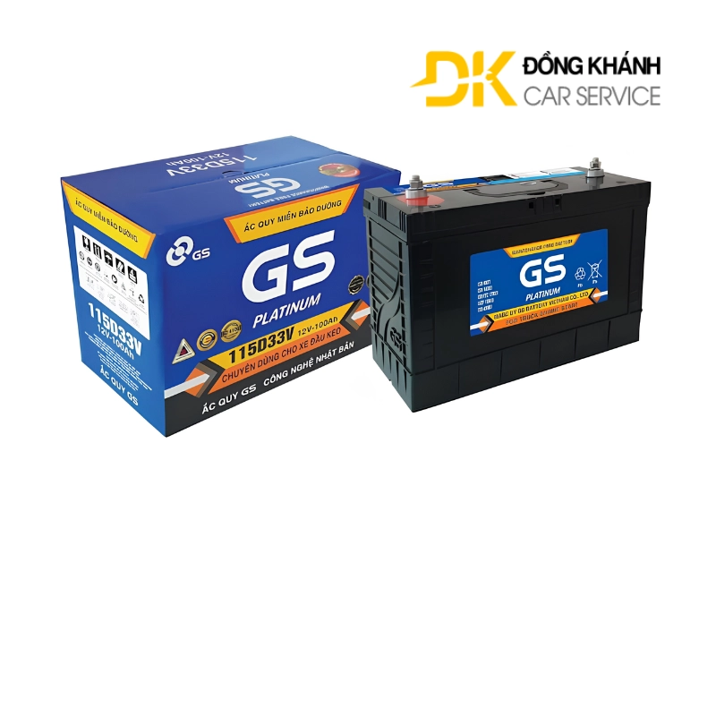 Ắc Quy GS MF GS11531V 12V 100AH
