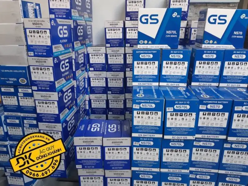 Ắc Quy Đồng Khánh - Địa chỉ tin cậy cung cấp ắc quy GS N200 12V 200Ah