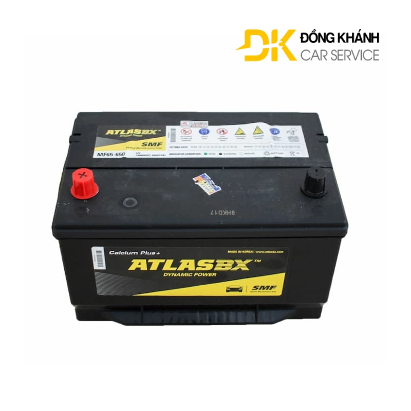 Ắc Quy Atlas MF65-650R 12V-70ah
