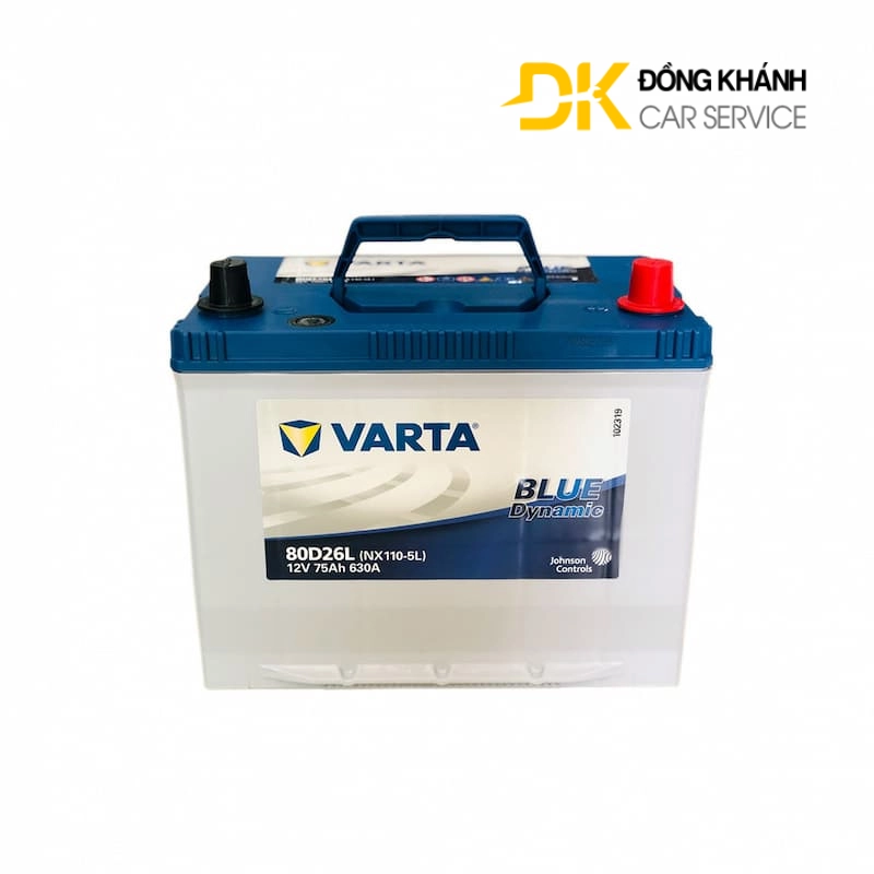 Ắc Quy Varta 80D26L NX110-5L 12V - 75Ah