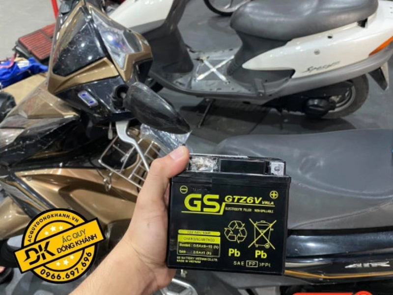 bình ắc quy gs xe máy bình ắc quy gs xe máy