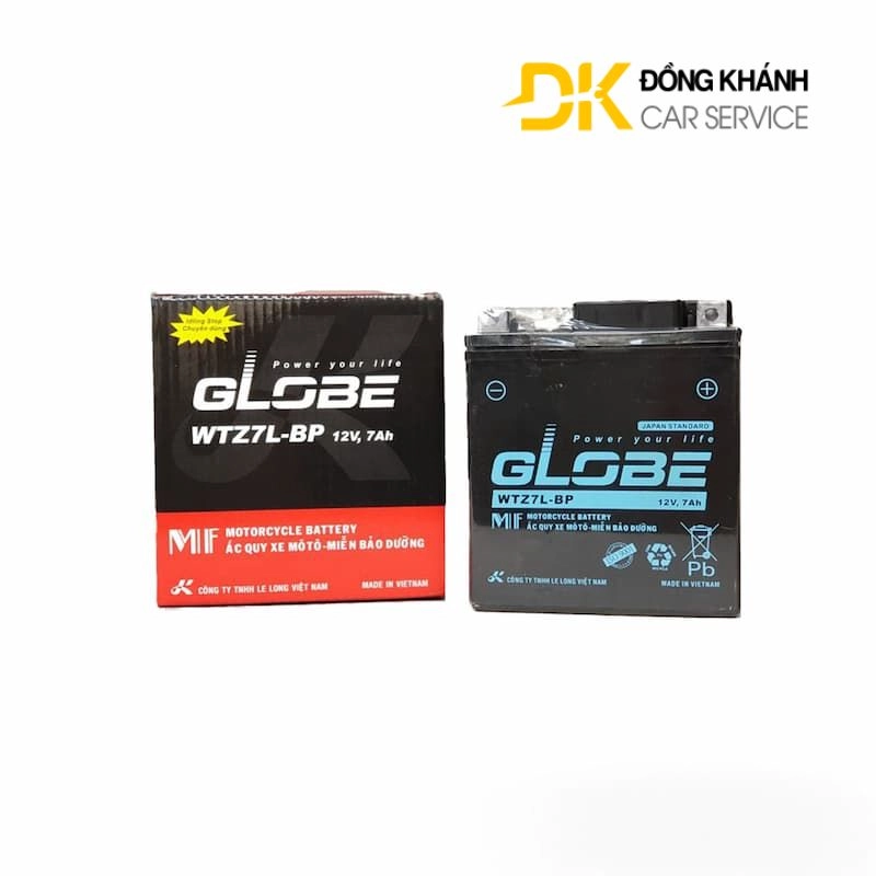 Ắc Quy GLOBLE WTZ7L-BP 12V - 7Ah