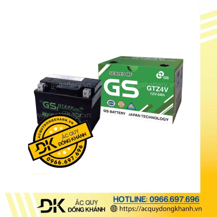 Bình Ắc Quy GS 12V-3Ah