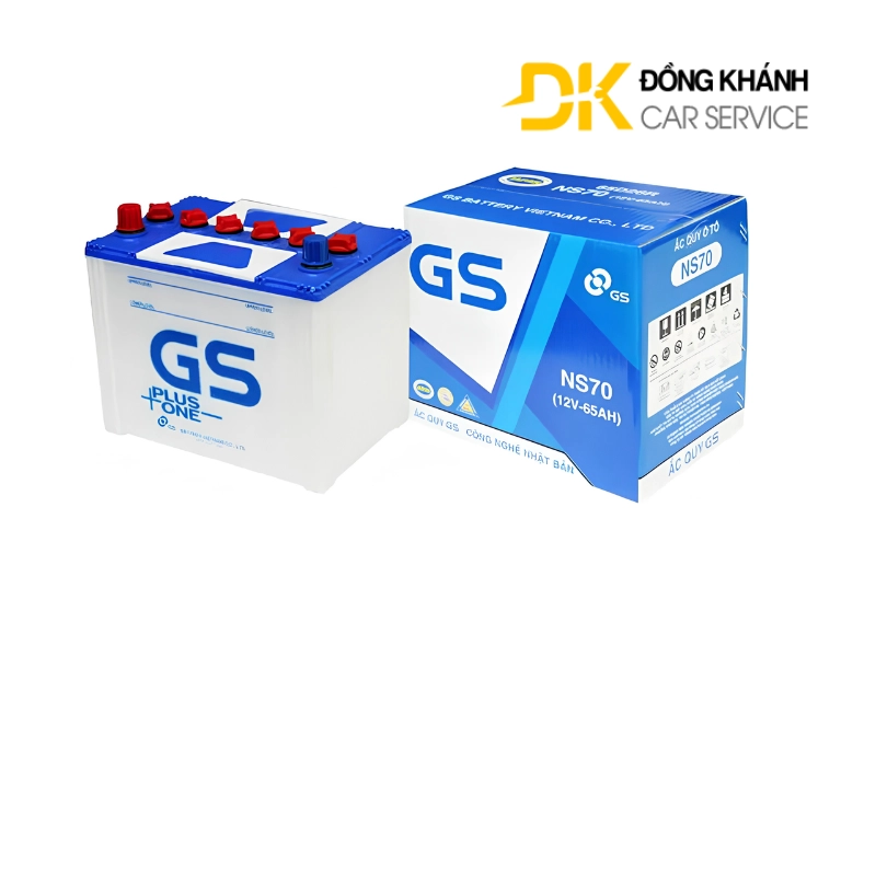 Ắc Quy GS NS70 12V - 65Ah