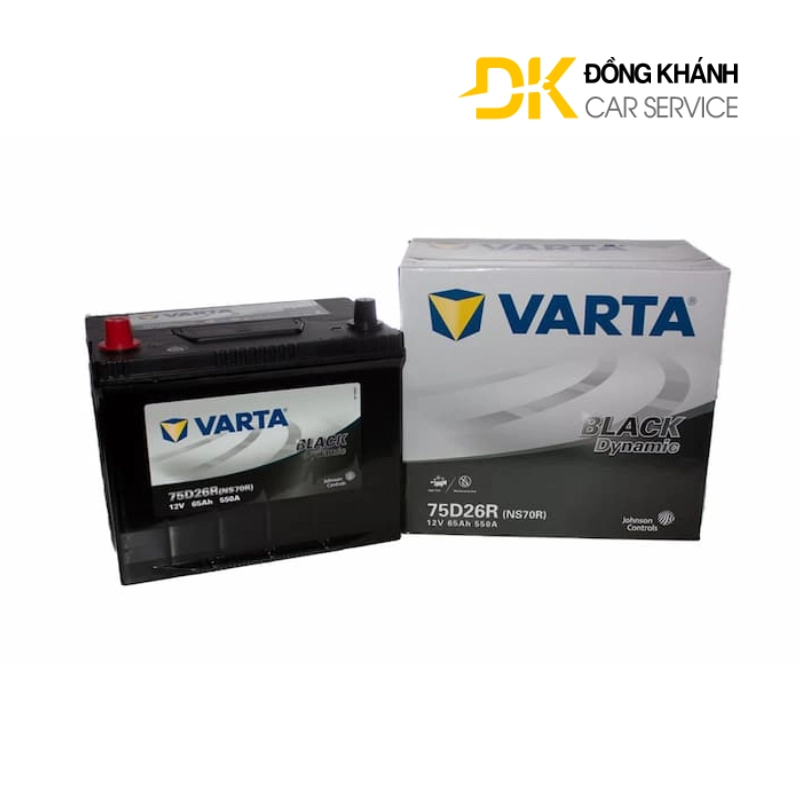 Ắc Quy Varta 75D26R NS70R 12V - 65Ah