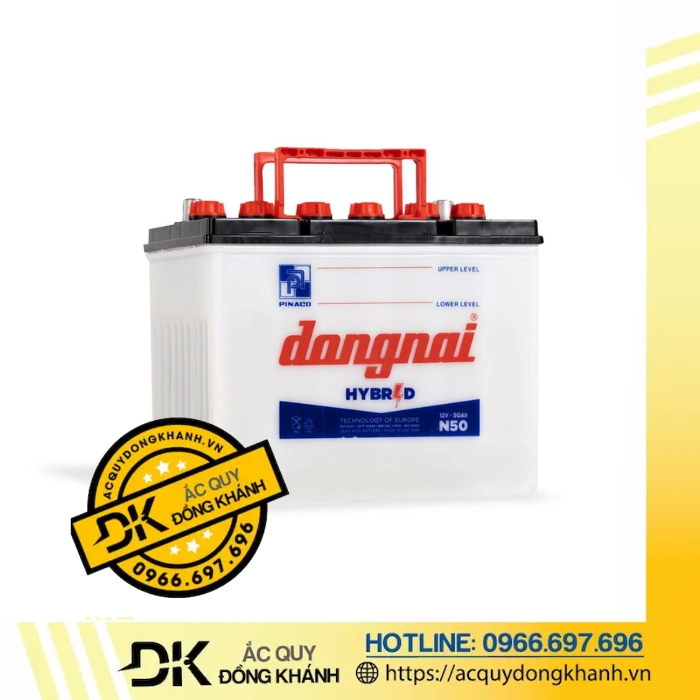 bình Ắc Quy Đồng Nai N50 12V 50AH 