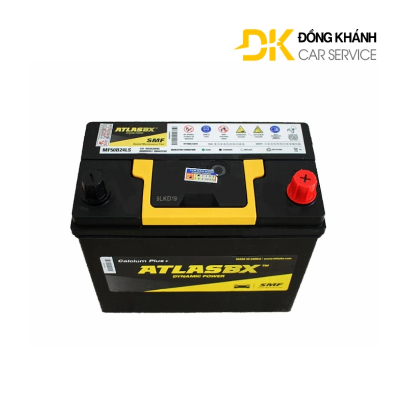Bình Ắc Quy Atlas 45Ah 12V - MF50B24LS