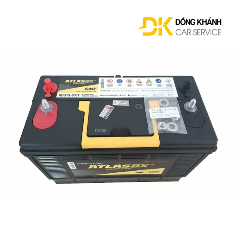 Ắc Quy Atlas MF31S800 12V - 100AH