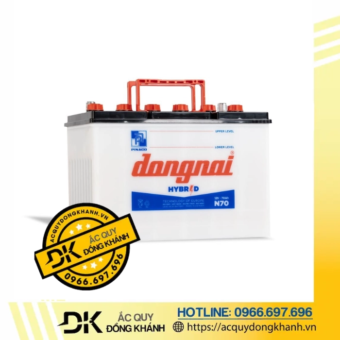 ​​​​​​​Ắc Quy Đồng Nai 12V N70 70AH