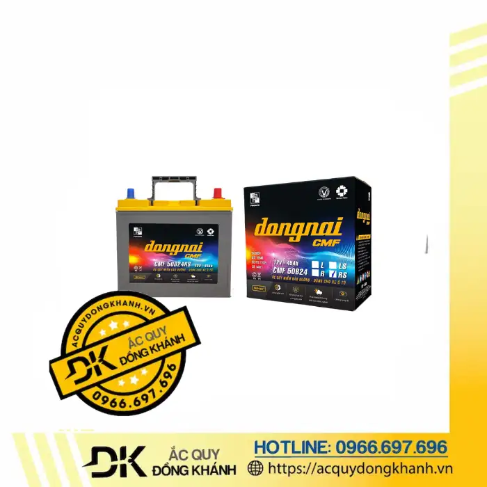 Những ưu điểm vượt trội của bình ắc quy Đồng Nai CMF 50B24RS 12V 45Ah
