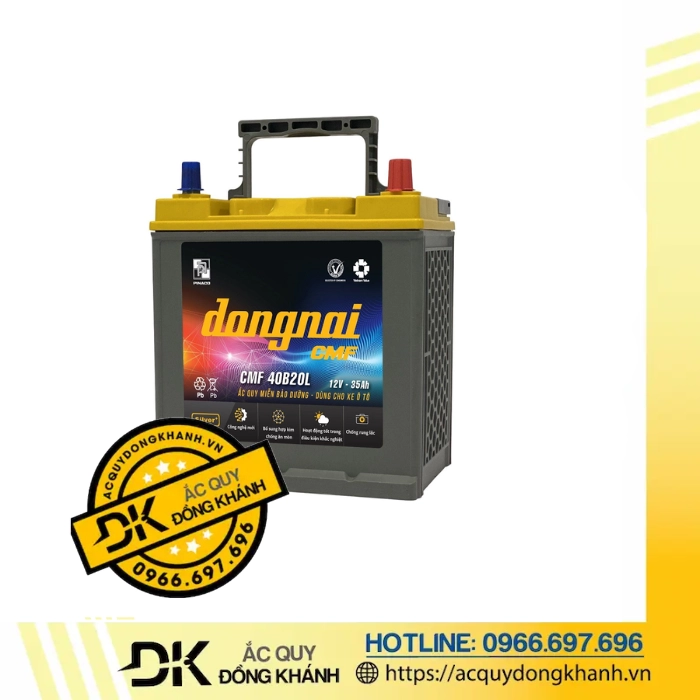 Ắc Quy Đồng Nai CMF 40B20L 12V - 35AH Ắc Quy Đồng Nai CMF 40B20L 12V - 35AH