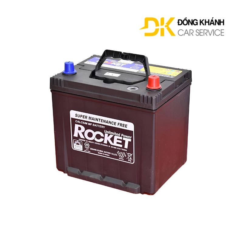 Bình Ắc Quy ROCKET 60Ah 12V - SMF 55D23L