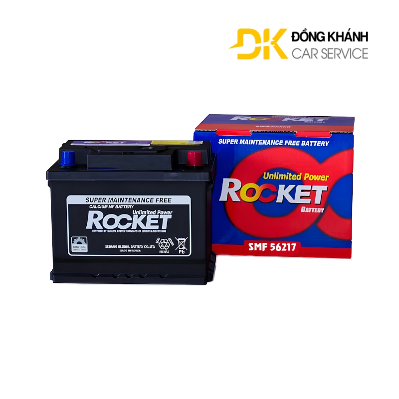 Ắc Quy ROCKET SMF 56217 12V - 62AH