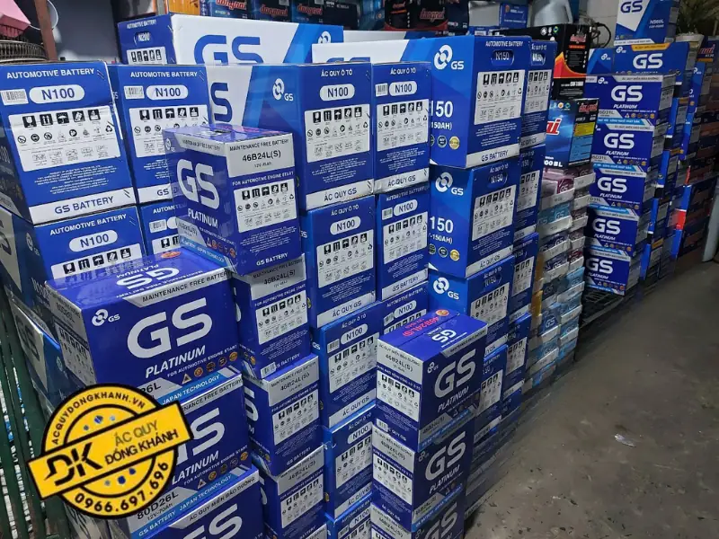 Lưu ý quan trọng khi dùng acquy GS MF 44B19R 12V 40Ah