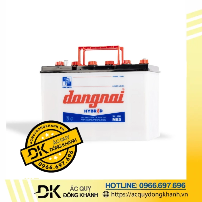 Bình Ắc Quy Đồng Nai 12V 85Ah N85 Bình Ắc Quy Đồng Nai 12V 85Ah N85
