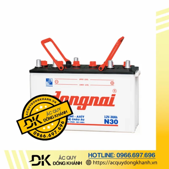 Bình Ắc Quy Đồng Nai 12V-30Ah | N30