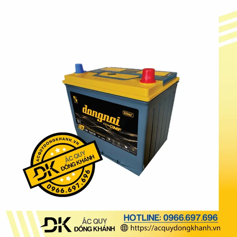 Tổng quan về bình ắc quy Extra CMF 75D23R Đồng Nai 12V 65Ah