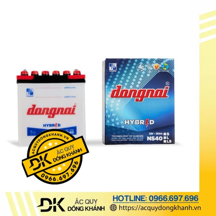 Ắc Quy Đồng Nai NS40ZL(S) 12V 35AH Ắc Quy Đồng Nai NS40ZL(S) 12V 35AH