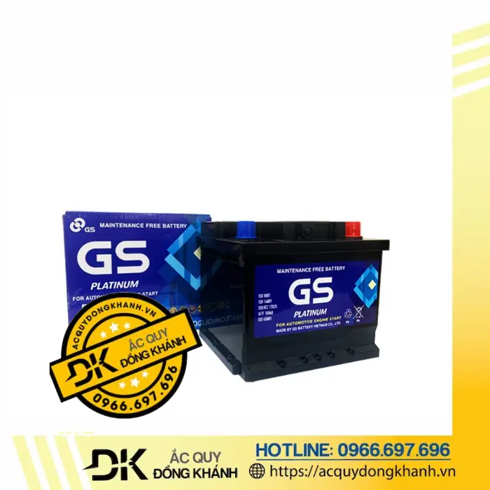 GS MF DIN45L LBN 12V 45Ah phù hợp với dòng xe nào?