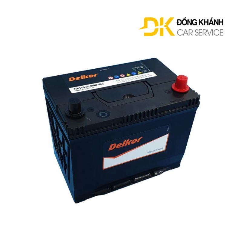 Bình Ắc Quy Delkor 70ah - 12V NX110-5/L (80D26R/L)