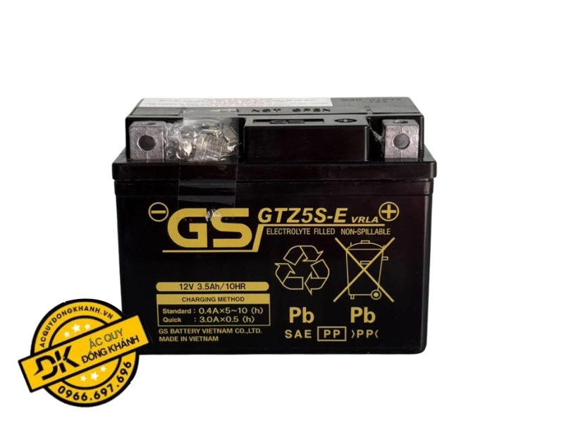 Bảng giá các loại bình ắc quy GS xe Wave tại Đồng Khánh