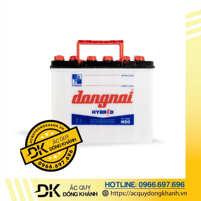 Bình Ắc Quy Đồng Nai 12V 50AH N50