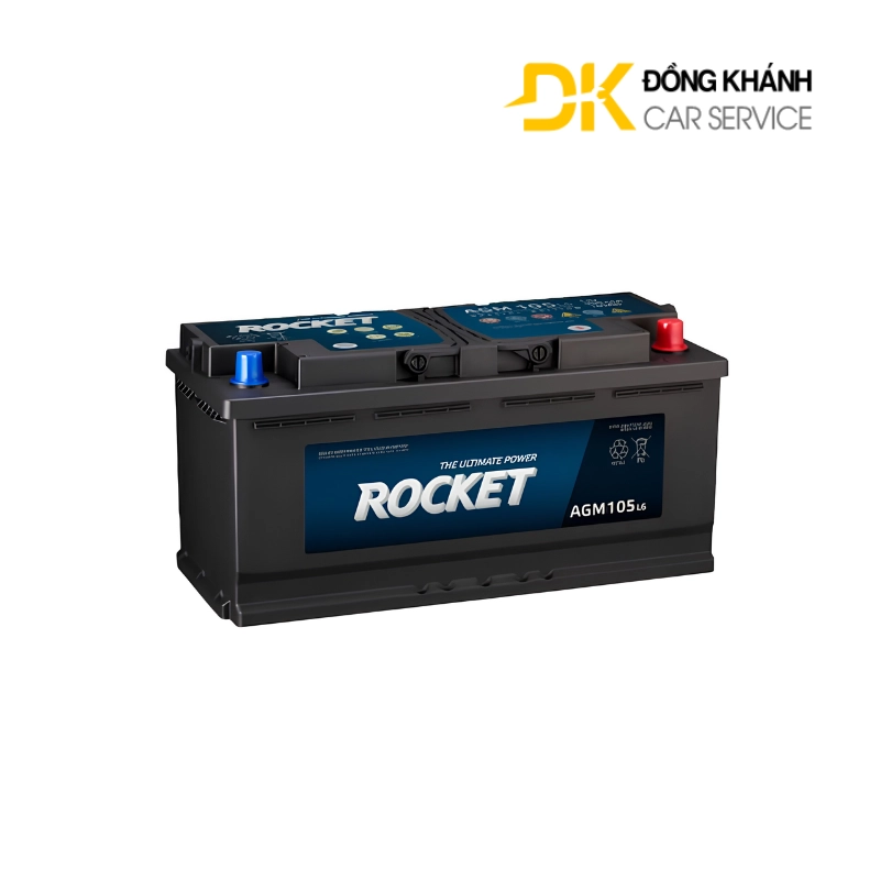 Ắc Quy Rocket AGM L6 12V - 110AH