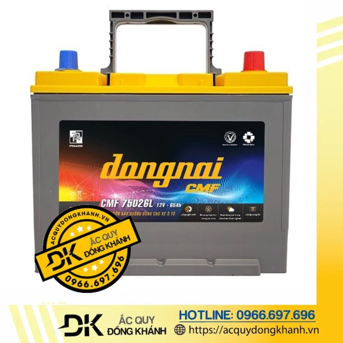 ắc quy đồng nai 12v 65ah