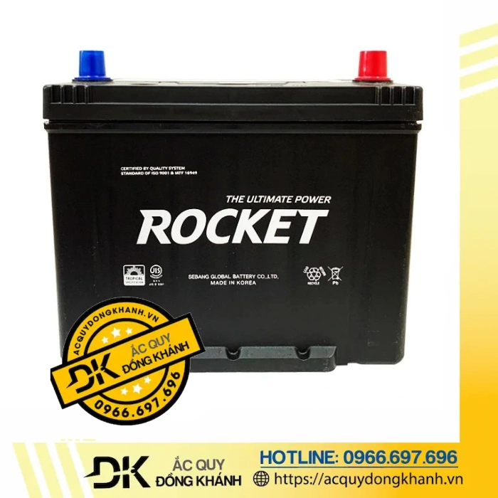 Ắc Quy Rocket SMF NX110-5 12V 70AH Ắc Quy Rocket SMF NX110-5 12V 70AH