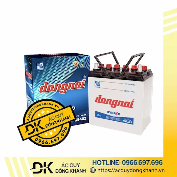 Ắc Quy Đồng Nai NS40ZL(S) 12V 35AH Ắc Quy Đồng Nai NS40ZL(S) 12V 35AH