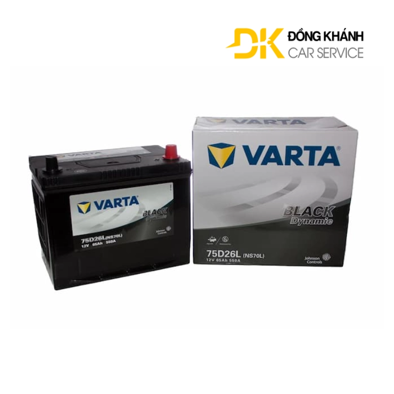 Ắc Quy Varta 75D26L S70L 12V - 65Ah
