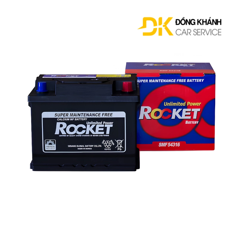 Ắc Quy ROCKET SMF 54316 12V - 43AH 