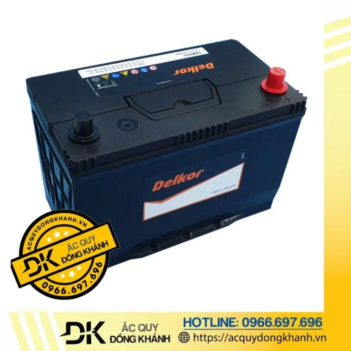 Bình Ắc Quy Delkor 90ah - 12V 120D31R/L