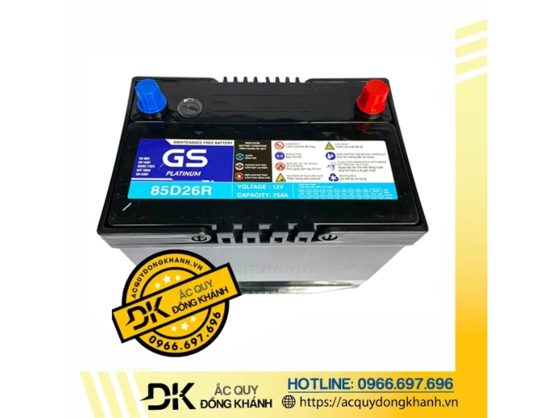 Câu hỏi thường gặp về bình ắc quy GS 12V 75Ah