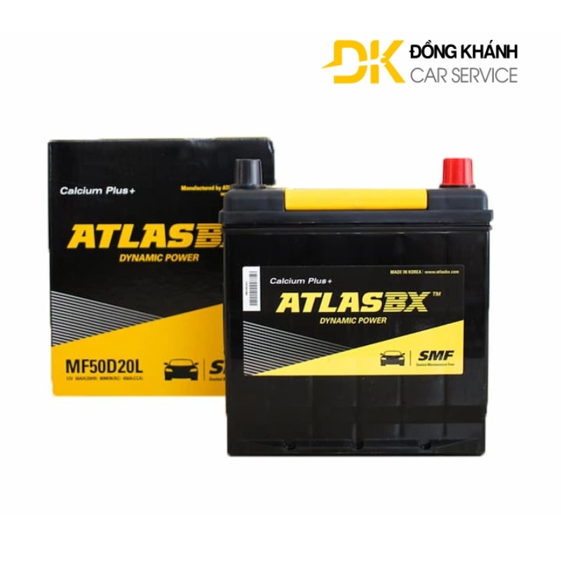 Bình Ắc Quy Atlas 50Ah 12V - MF50D20L