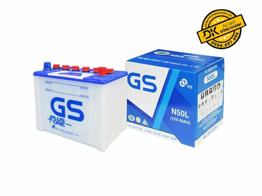 giới thiệu về bình ắc quy GS 50AH