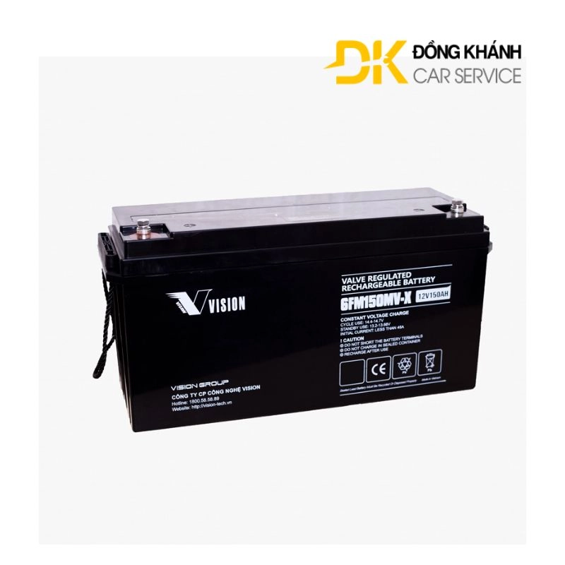 Bình Ắc Quy Vision 150ah - 12V 6FM150V-X