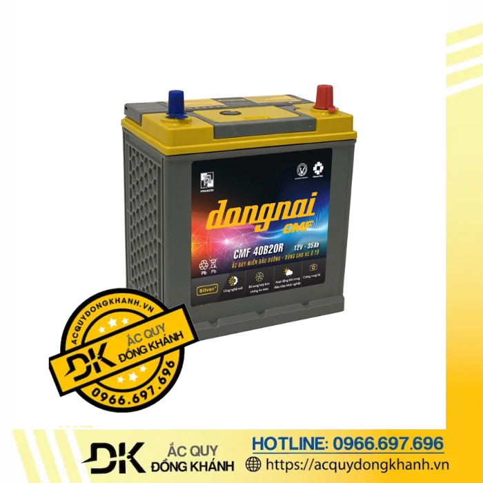 acquy Đồng Nai CMF 40B20R 12V - 35AH acquy Đồng Nai CMF 40B20R 12V - 35AH