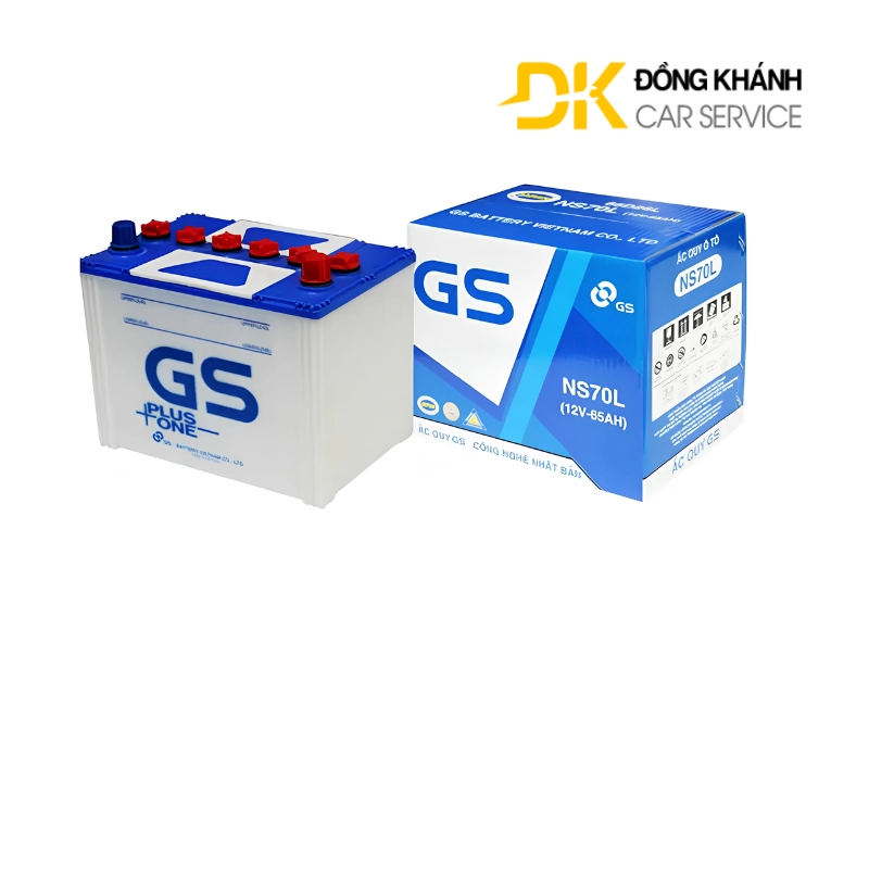 Ắc Quy GS NS70L 12V - 65Ah